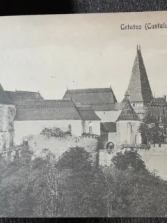 Carte postala, Hunedoara Cetatea Huniadestilor, perioada interbelica