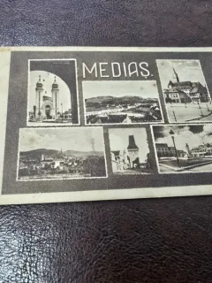 Carte postala Iasi, Medias, 1945