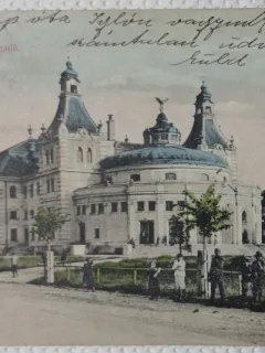 Carte postala, Iglo oras din Slovacia, Teatrul Municipal, 1922