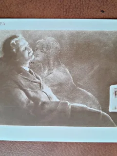 Carte postala ilustrata, Noaptea/Eminescu, 1924