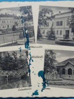Carte Postala, Imagini din Baile Felix, perioada interbelica