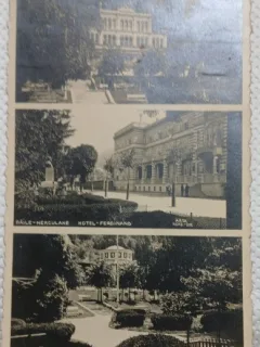 Carte Postala, Imagini din Baile Herculane, 1938
