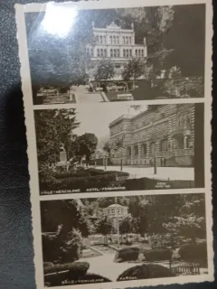 Carte postala Imagini din Baile Herculane anii 1930