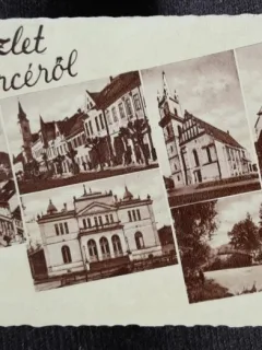 Carte postala, imagini din Bistrita, perioada interbelica