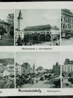 Carte postala, imagini din Budapesta, 1924