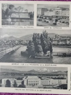 Carte Postala, Imagini din Geneva, 1937