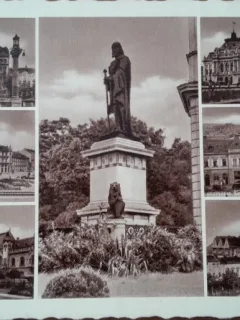 Carte postala, imagini din Oradea, perioada interbelica
