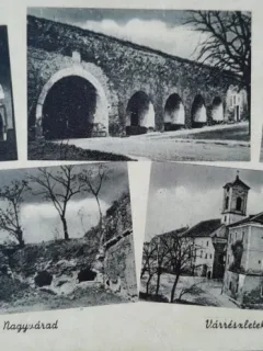 Carte postala, imagini din Oradea, perioada interbelica