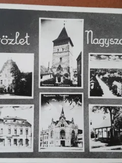 Carte postala, imagini din Salonta, perioada interbelica