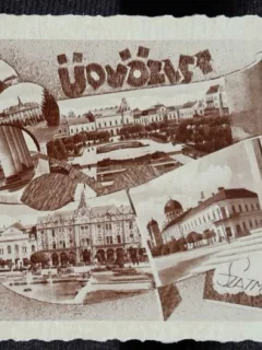 Carte postala, imagini din Satu Mare, perioada interbelica