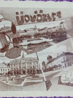 Carte postala, imagini din Satu Mare, perioada interbelica