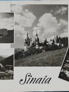 Carte postala, Imagini din Sinaia, 1958