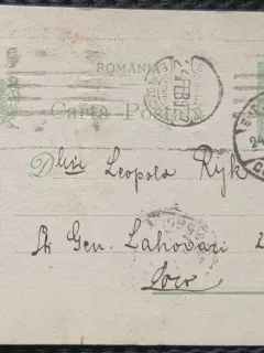 Carte Postala, Invitatie la Cercul Polonez cu ocazia unei unei conferinte Despre emigrația poloneză în străinătate, 1927