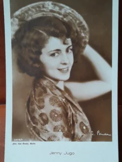 Carte postala, Jenny Jugo, actriță austriacă, 1904-2001