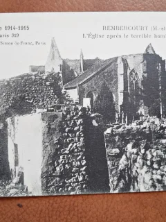 Carte postala, la Guerre 1914-1915, Vise Paris 319, 1916