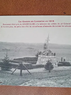 Carte postala, La Guerre en Lorraine en 1914, inceput de secol XX