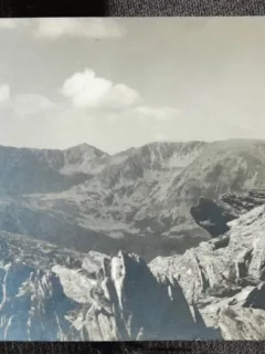 Carte postala, Lantul Parangului, 1931