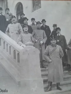 Carte postala, Liceul Militar Manastirea Dealu, Targoviste, 1914