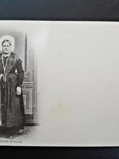 Carte postala Lusignan (Vienne), inceput de secol XX