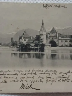 Carte postala, Luzern, Muzeu, 1905