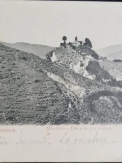 Carte Postala, Manastirea Cetatuia, judetul Valcea, perioada interbelica