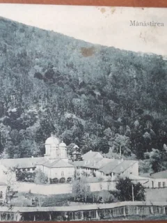 Carte postala, Manastirea Cozia-Valcea, perioada interbelica