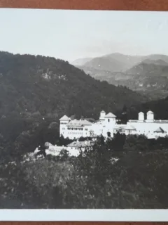 Carte postala, Manastirea Horez-Valcea, vedere generala, 1939