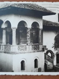 Carte postala, Manastirea Horezu, 1959