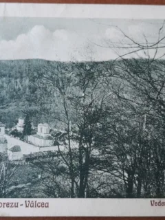 Carte postala, Manastirea Horezu-Valcea, vedere generala, 1928