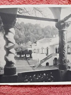 Carte postala, Manastirea Horezu, vedere spre Arhondaric