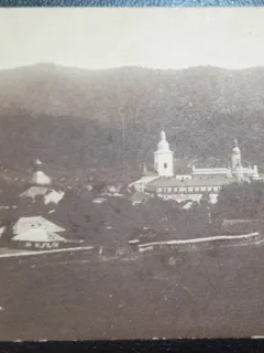 Carte postala, Manastirea Neamt, 1926