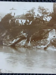 Carte postala, Manastirea Raducanu Tg. Ocna, 1930