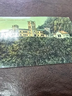 Carte postala Manastirea Tismana judetul Gorj, 1911