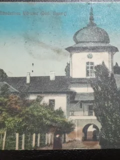 Carte postala, Manastirea Varatec, jud. Neamt, 1923