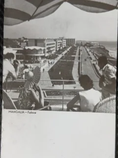 Carte postala, Mangalia, faleza, inceputul perioadei comuniste