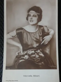 Carte Postala, Marcella Albani, actrita italiana si scriitoare, 1899-1959