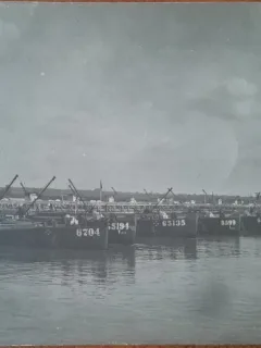 Carte postala, Marina Militara Austriaca pe Dunare, inceput de secol XX