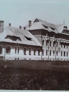 Carte postala, Miercurea Ciuc, scoala de agricultura, 1939