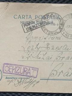 Carte Postala Militara, 1944
