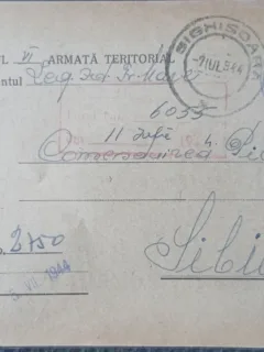 Carte postala Militara, 1944