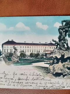 Carte postala, Mirabellgarten, inceput de secol XX