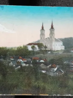 Carte postala, Mănăstirea Maria Radna, perioada interbelica