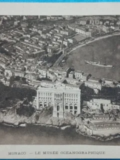 Carte Postala, Monaco, Le musee oceanographique, perioada interbelica