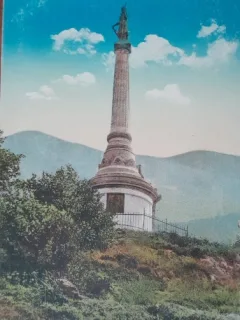 Carte postala, Monumentul Mileniului, Brasov 1914