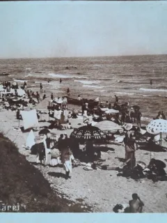 Carte postala, Movila, plaja Marei, 1930