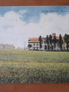 Carte postala, Movila, vilele Ortanza Modeina si Dora, 1938