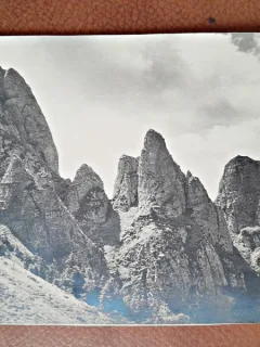 Carte postala. Muntii Bucegi, 1933