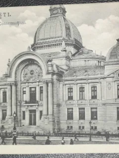 Carte postala, necirculata, Bucuresti Casa de Depuneri si Consemnatiuni, perioada interbelica