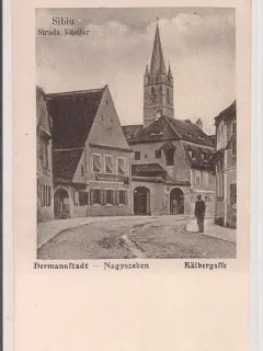 Carte postala necirculata din jurul anului 1900 Sibiu