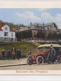 Carte postala necirculata din jurul anului 1910 Predeal